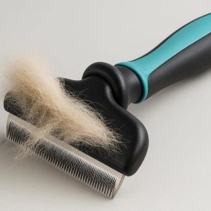 Professional Pet Grooming Brush For Dogs And Cats Removes Loose Undercoat Fur Quickly
