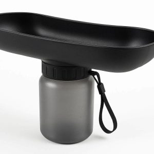 Wide Trough Pet Travel Water Bottle For Large Dogs Heavy Duty Portable Drink Dispenser